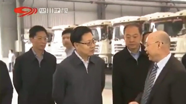 原四川省委书记王东明调研OB视讯新闻（片段）